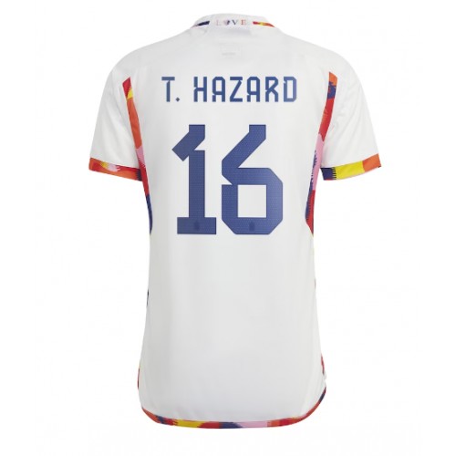 Belgien Thorgan Hazard #16 Replika Udebanetrøje VM 2022 Kortærmet
